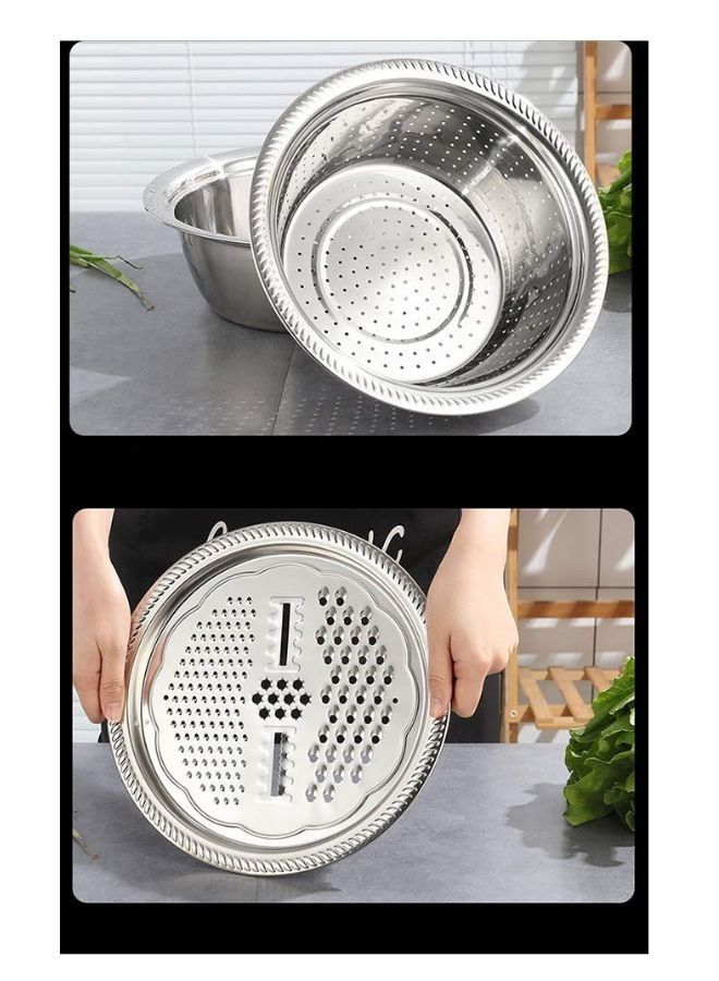 مبشرة مطبخ 3 في 1 ، مع مجموعة مصفاة وعاء - Image 5