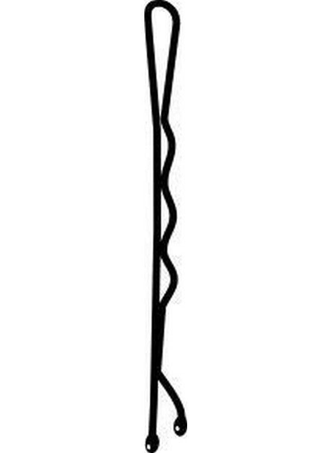 FOK Set Of 50 Pcs (6.7 Cm) Plain Bob Bobby Hair Clip Hair Pins For Girls & Womensblack - Image 5