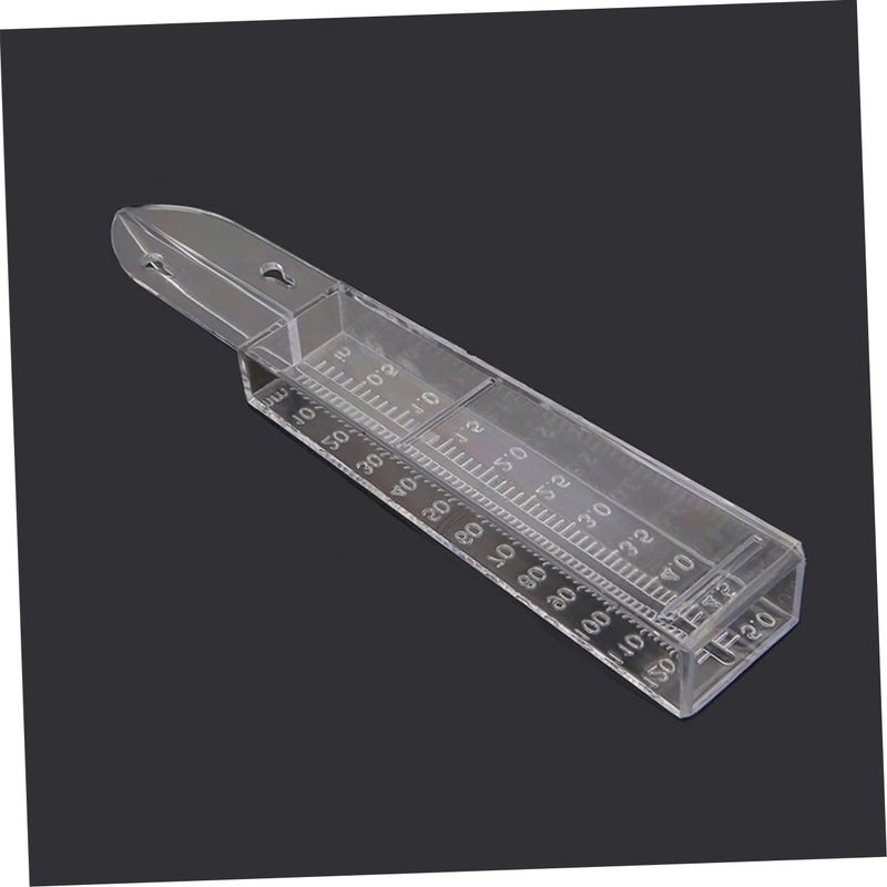 6Pcs Outdoor Rain Gauge Set with Mounting Stakes Weather Resistant Water Measure Tube - Image 5