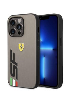 Ferrari Protective case cover for iPhone 14 Pro - Grey  - Image 1