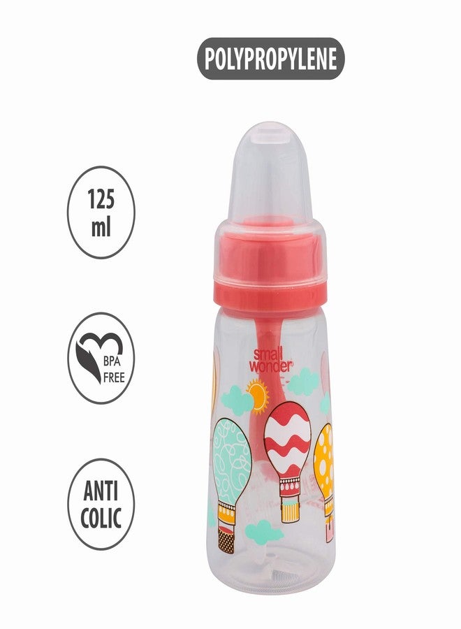 Small Wonder Baby Feeding Bottle Natural (Pink, 125ML - Pack of 1) - Image 2