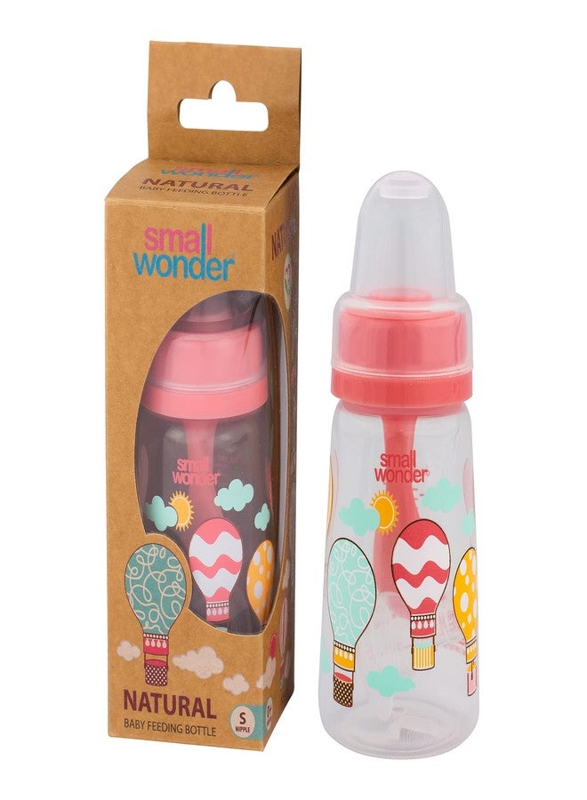 Small Wonder Baby Feeding Bottle Natural (Pink, 125ML - Pack of 1) - Image 3
