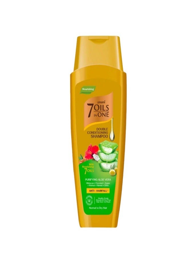 emami 7 Oil In One Double Conditioning Shampoo Purifying Aloe Vera 400ml 