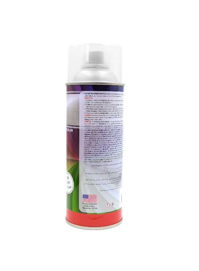 X Pro 99 X-99 PRO Clear Lacquer Spray Paint 450ml Transparent Gloss Finish Fast Dry Multi Surface Interior Exterior Coating - Image 2
