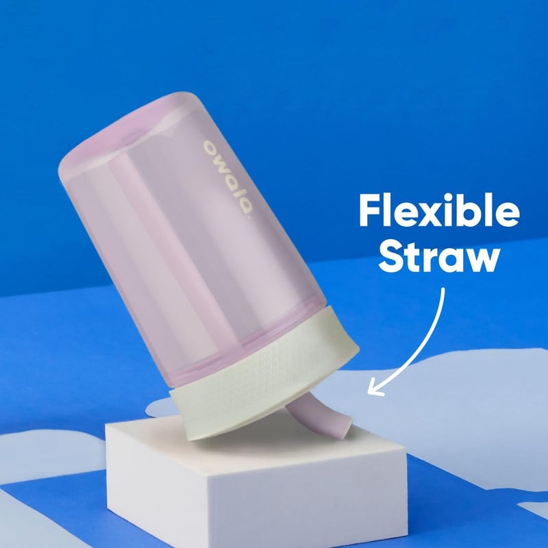 Kids BPA-Free Plastic Tumbler with Spill Resistant Flexible Straw, Easy to Clean, Kids Water Bottle, Great for Travel, Dishwasher Safe, 15 Oz, Mint and Pink, (Unicorn) | Spill-Resistant Lid | Reusable Straw | Cup-Holder Friendly | BPA, Lead, and Phthalate-Free - Image 3