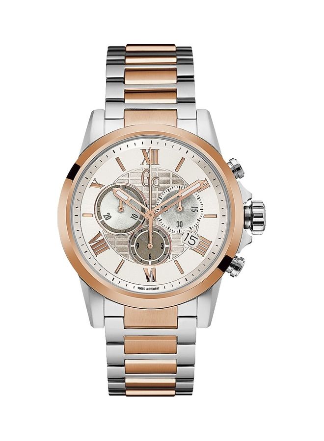 Men Men's Esquire Stainless Steel Chronograph Quartz Wrist Watch