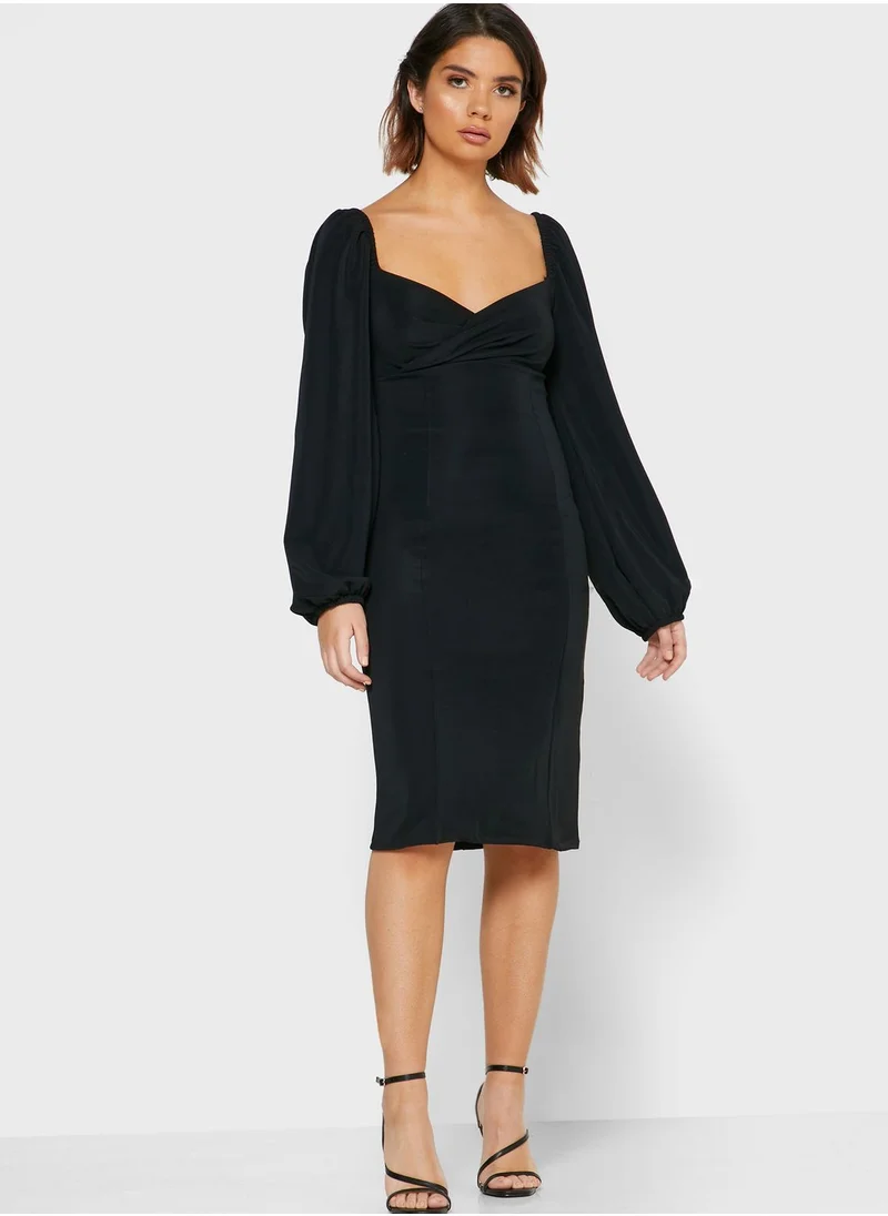 Ginger Detailed Mini Dress