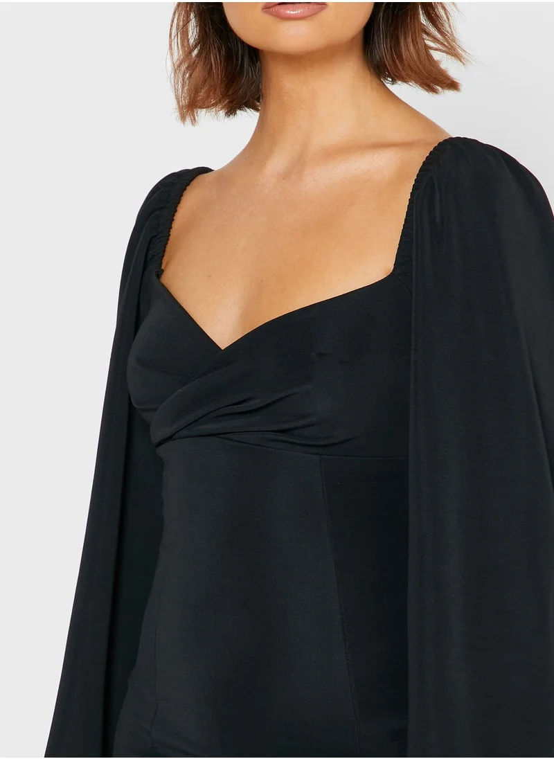 Ginger Detailed Mini Dress
