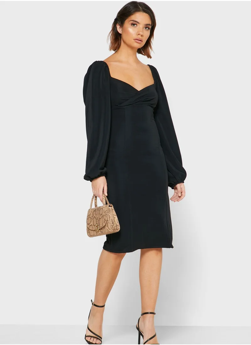 Ginger Detailed Mini Dress