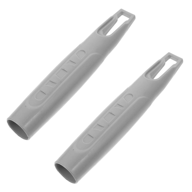 2 Pack 19mm Push Broom Handle Grip Covers Durable Plastic Replacement for Mop Rods - Image 2