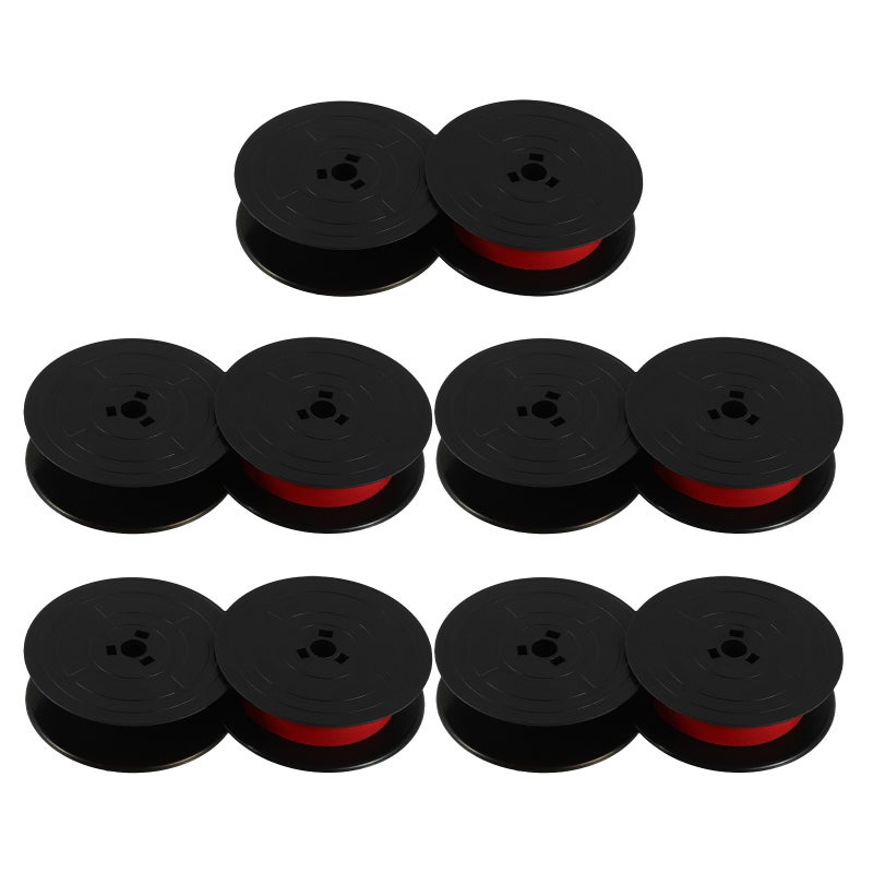 5Pcs Manual Typewriter Ribbon Twin Spools Replacement Ink Ribbon for Vintage Typewriters Multi Color - Image 4