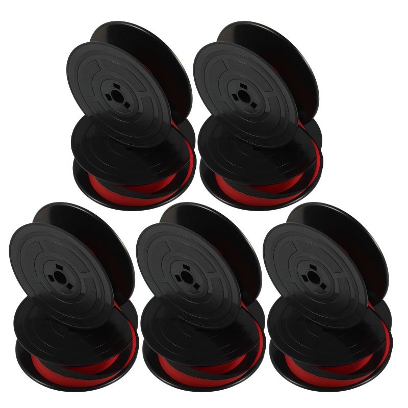 5Pcs Manual Typewriter Ribbon Twin Spools Replacement Ink Ribbon for Vintage Typewriters Multi Color - Image 5