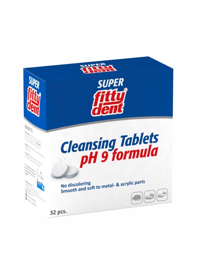 Fittydent - Super Cleansing - 32 Tabs - Image 1