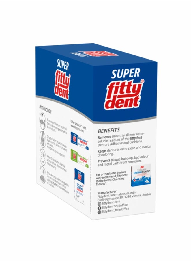 Fittydent - Super Cleansing - 32 Tabs - Image 1