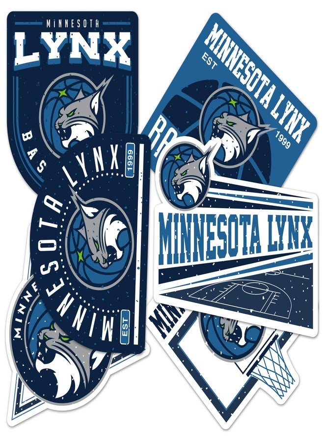 Desert Cactus Minnesota Lynx Sticker WNBA Women's National Basketball Association Officially Licensed Sticker Vinyl Decal Laptop Water Bottle Car Scrapbook (Type 2-3) - Image 1