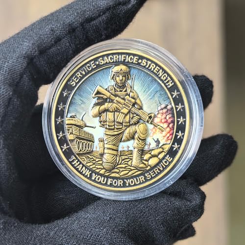 CYOUNG US Female Veterans Challenge Coin Honoring Courage Sacrifice and Strength of Women in Service Single Coin - Image 5