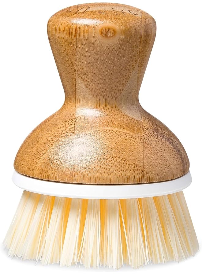 Full Circle, White Bubble Up Bamboo Dish Brush, White, 1 Count (Pack of 1) - Image 1