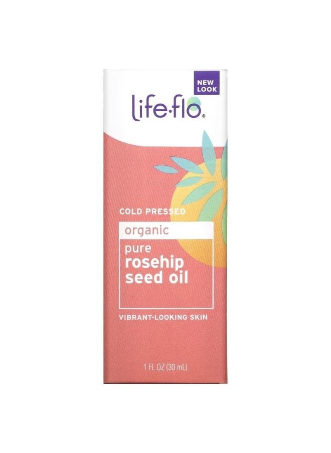 Life-flo Life-flo, Organic Pure Rosehip Seed Oil, 1 fl oz (30 ml)  - Image 2