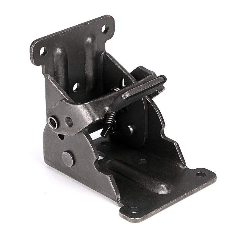Skelang 2-Pack Folding Brackets, Lock Extension Hinge, Foldable Leg Brackets Hardware for Table, Workbench, Platform - Image 2