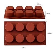 hpk Silicone Baking Mould 8 Cavity Red - Image 2