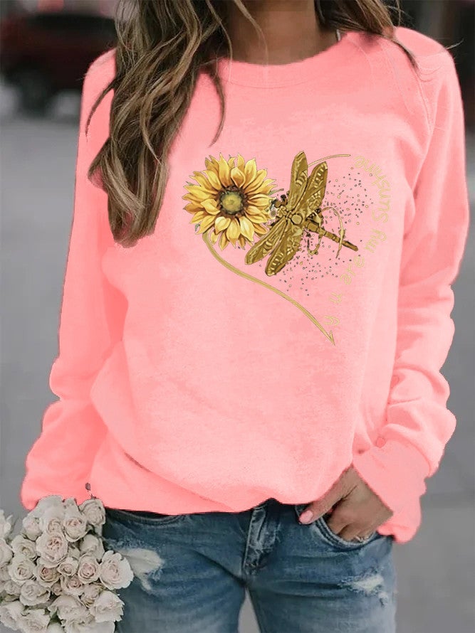 2024 Amazon wish ebay AliExpress cross-border independent station womens animal European and American printed crew neck vests Pink without hat