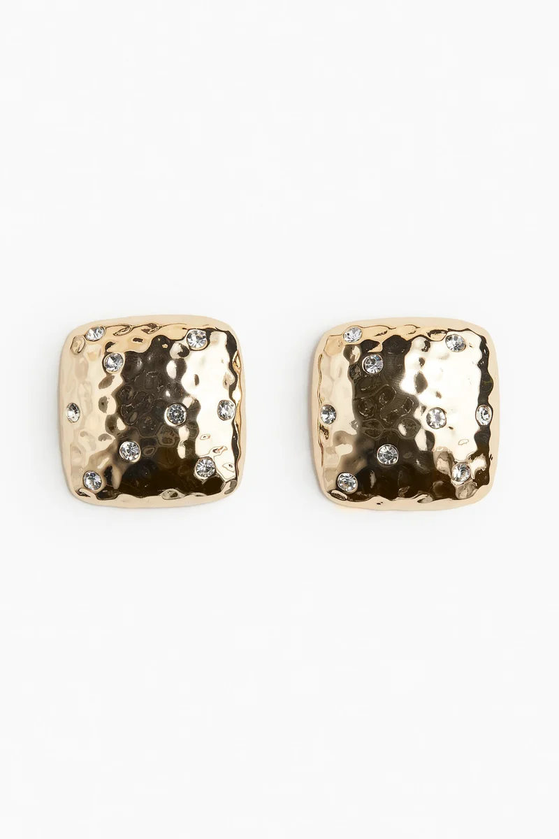 H&M Rhinestone-Embellished Earrings