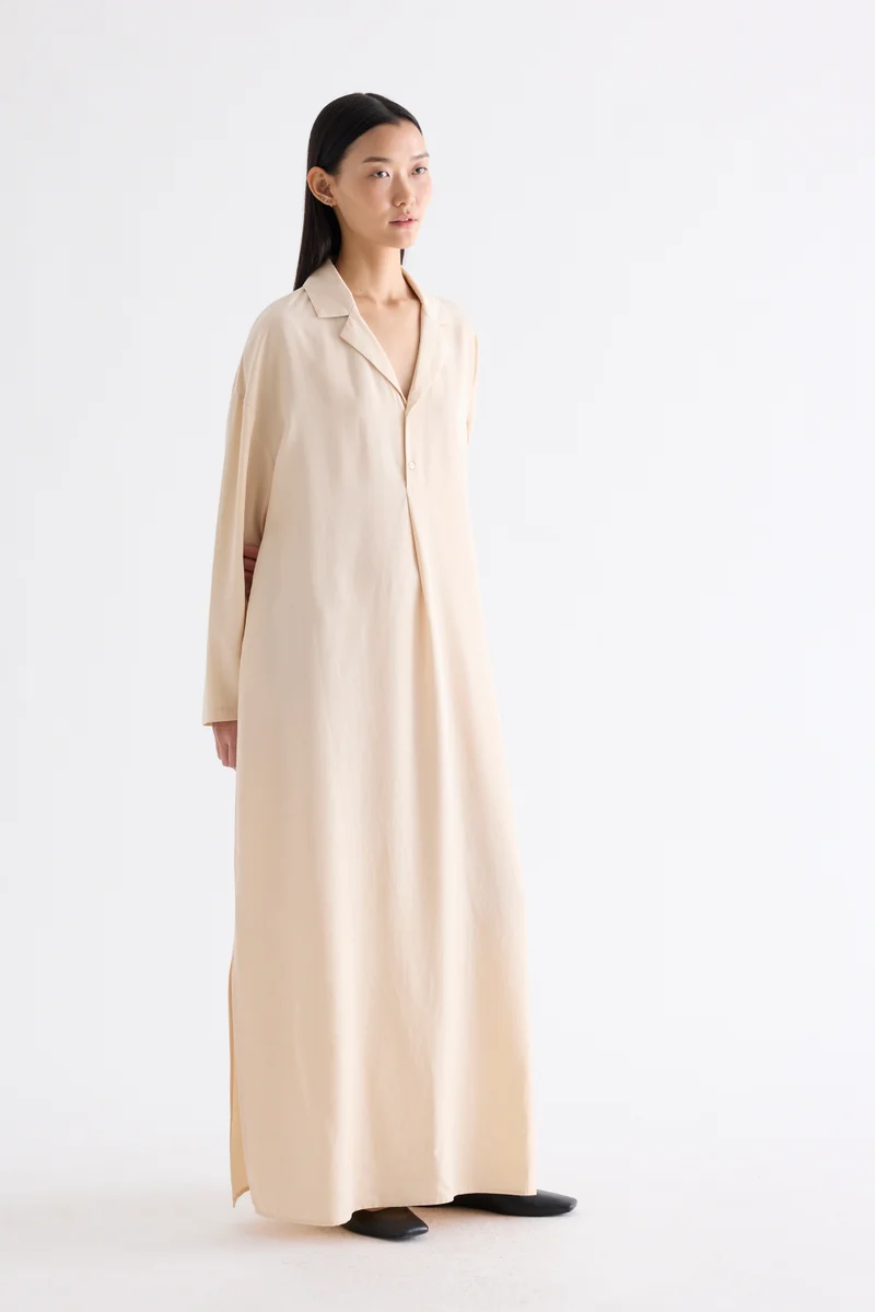 ذا اديتورز ماركت Juno Notch Collar Dress
