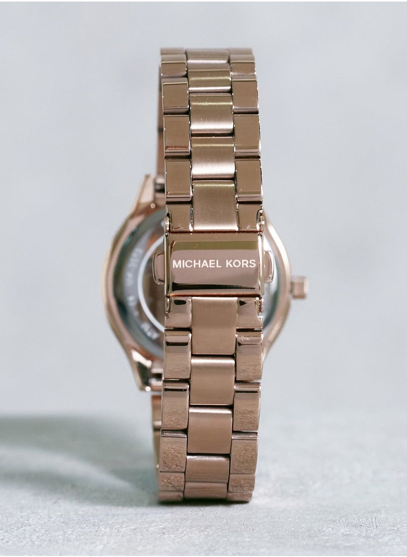 Michael Kors Runway Stainless Steel Analog Watch  - Image 4