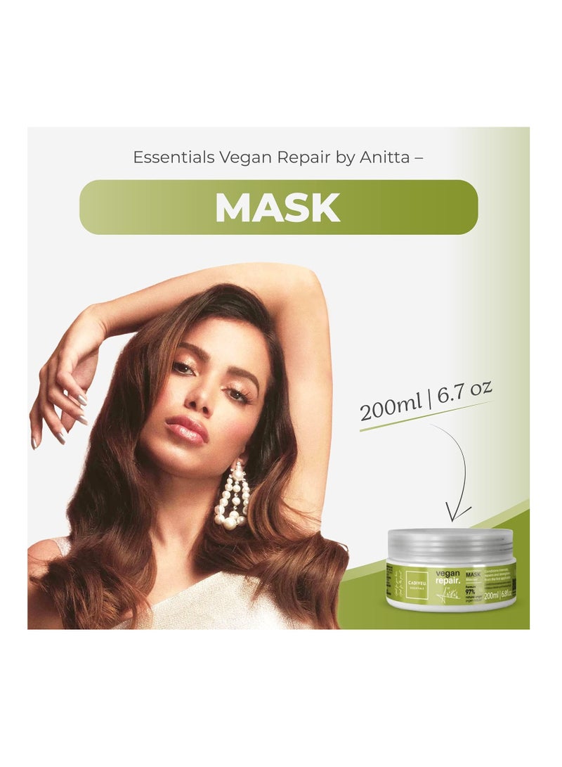 CADIVEU Vegan Repair Mask 200ml - Image 2