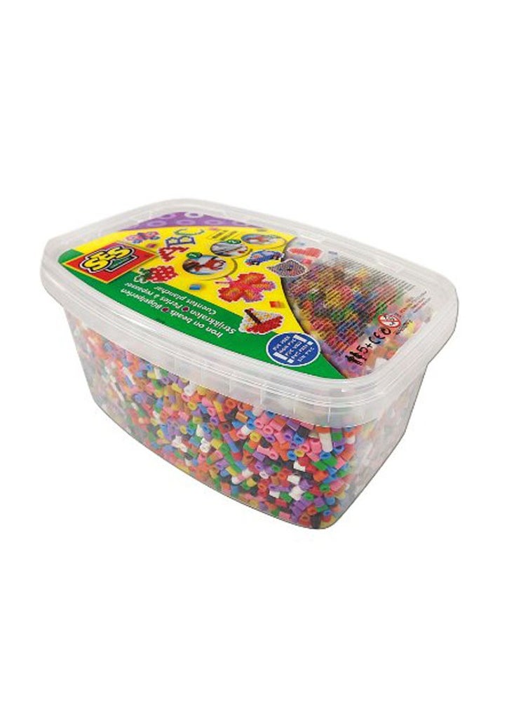 SES Creative SES Creative -  Iron On Beads 7000 Pieces, Multicolour  - Image 1