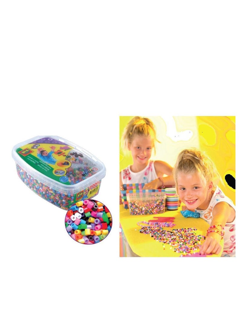 SES Creative SES Creative -  Iron On Beads 7000 Pieces, Multicolour  - Image 2