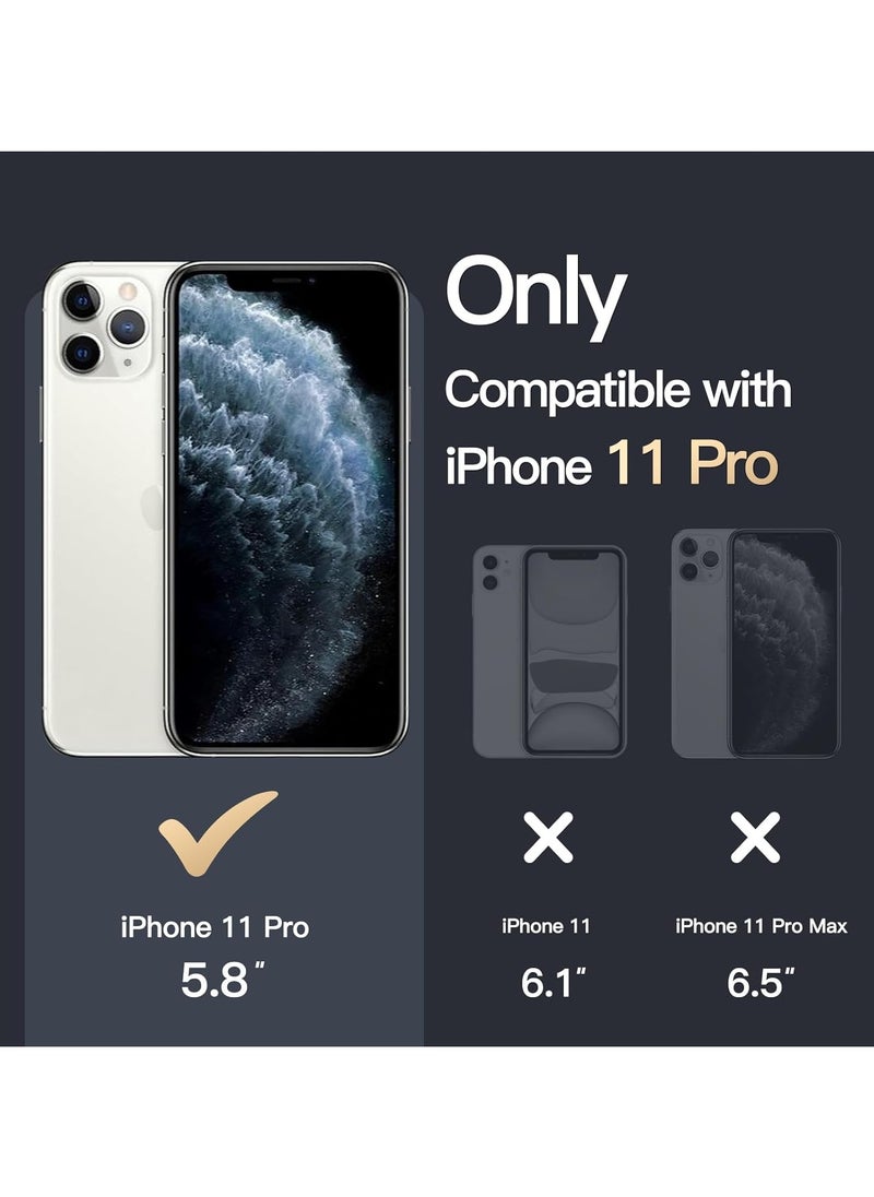 Generic - IPhone 11 PRO Magnetic Case 5.8 Inch Compatible with MagSafe Wireless Charging, Anti-Scratch Shock Absorption Cover (Clear), TPU Polycarbonate - Image 1