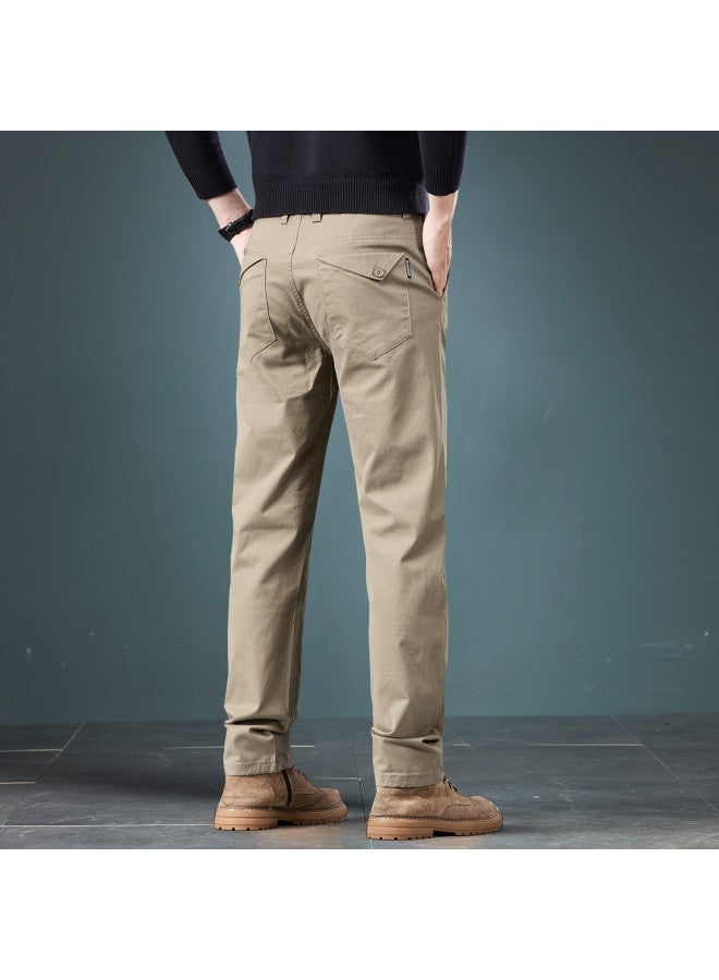 Fapai Autumn And Winter Pants Workwear Quality Light Luxury Commuting Daily Straight-leg Pants Men's Casual Pants - Image 5