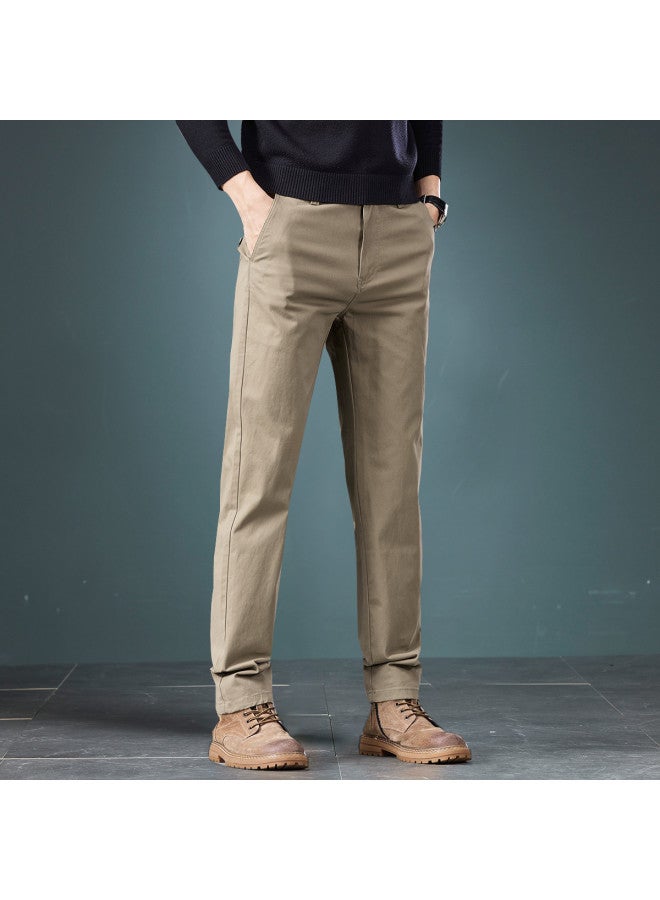 Fapai Autumn And Winter Pants Workwear Quality Light Luxury Commuting Daily Straight-leg Pants Men's Casual Pants - Image 3
