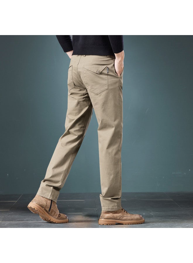 Fapai Autumn And Winter Pants Workwear Quality Light Luxury Commuting Daily Straight-leg Pants Men's Casual Pants - Image 2