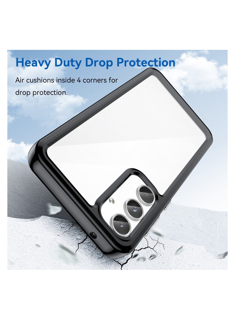 Phone case for Samsung Galaxy A55 Clear Back Soft TPU Shockproof Bumper Protection Cover  - Image 3