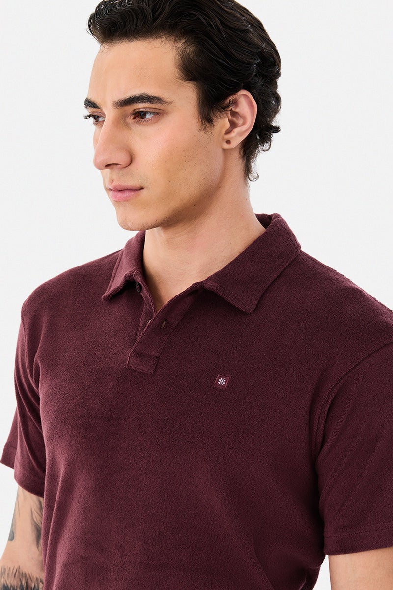 SNITCH Cotton Blend Polo Regular Fit T-Shirt - Image 3