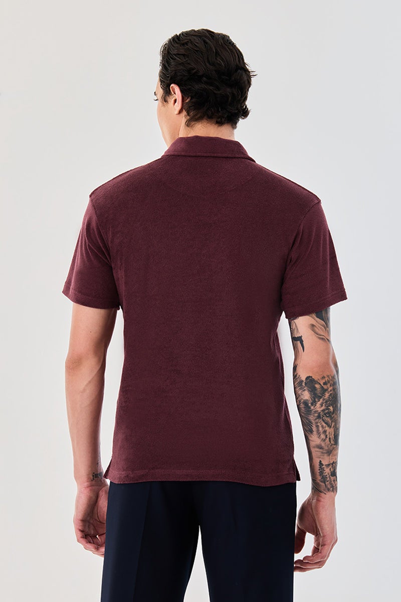 SNITCH Cotton Blend Polo Regular Fit T-Shirt - Image 5