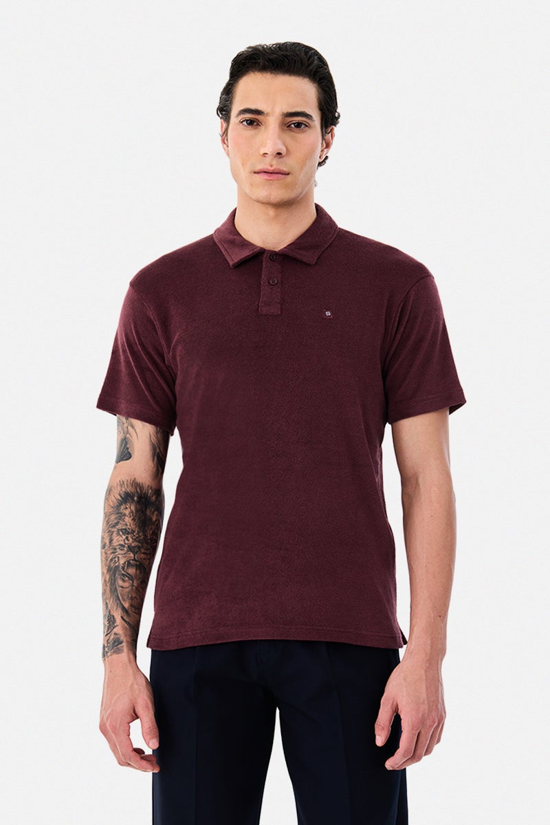 SNITCH Cotton Blend Polo Regular Fit T-Shirt - Image 4
