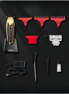 WAHL Wahl 5 Star Cordless Detailer in Gold, Professional Hair Trimmers, Close Trimming, Detailing and Outlining, Lightweight, Cordless, Snap On/Off Blades, Barbers Supplies  - Image 4