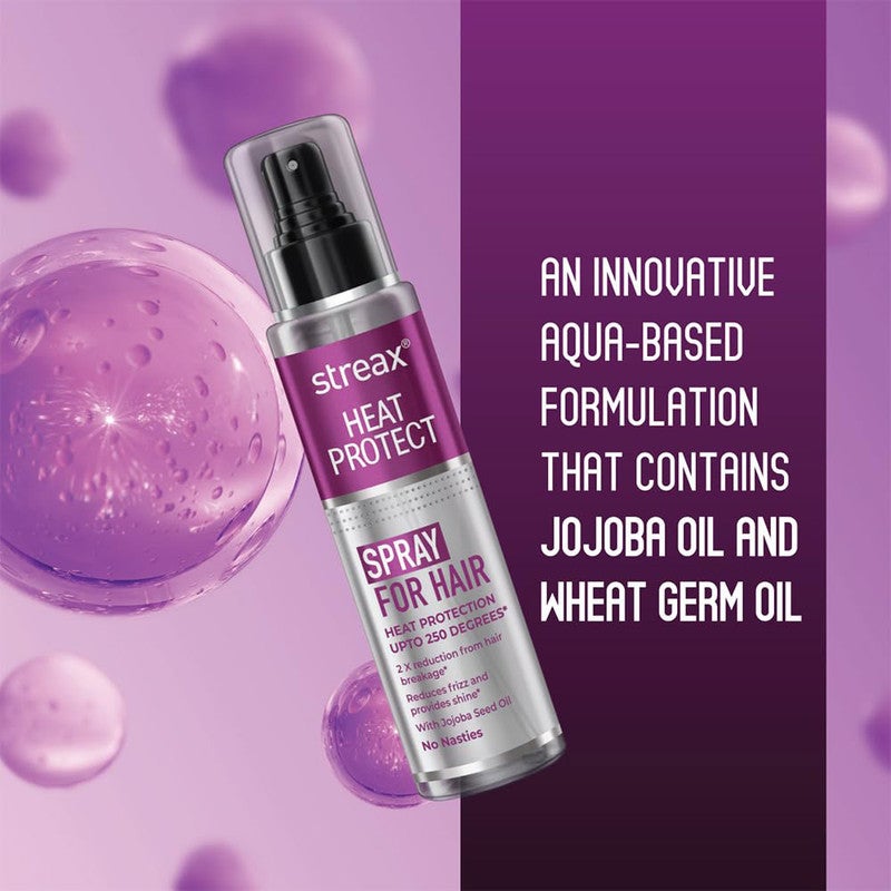 Streax Heat Protect Hair Spray 100Ml - Image 2