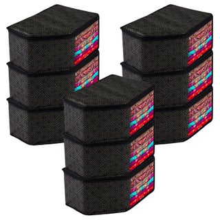Homestic Blouse Cover Clothes Storage Bag Zipper Closure Wardrobe Organizers Clothes Organizer with Transparent Window GoldenDot Clothes Bag Pack of 9 Black - pzsku/Z86C3A5747C318BBACA77Z/45/1748243874/565df96f-d574-4471-9023-590e5137d947