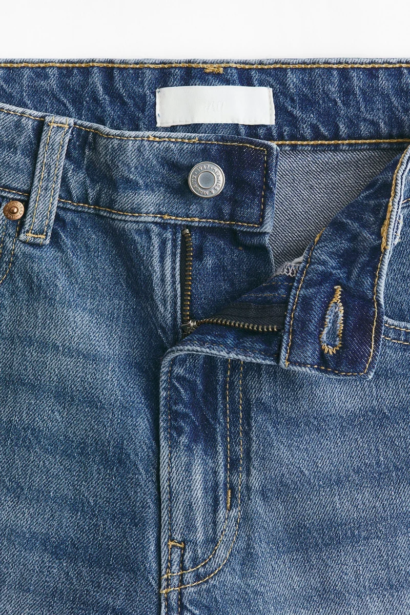 H&M  High-waisted denim shorts for Women | Best Price UAE