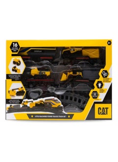 CATERPILLAR Little Machines Power Tracks Train Set 