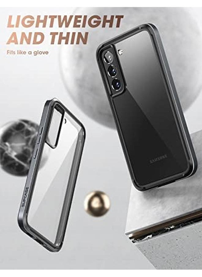 Ub Edge Pro Series Case For Samsung Galaxy S22 Plus 5G 2022 Release Slim Frame Clear Protective Case With Built In Screen Protector Black