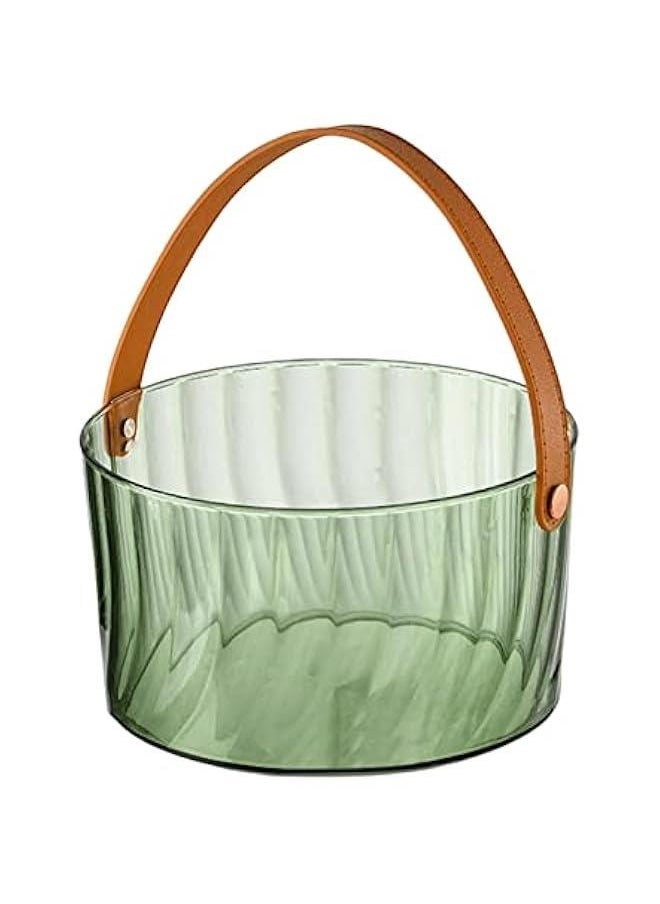 Generic Ice Bucket, Beverage Chilling Tub, Multipurpose Easy to Carry, Chiller Fruit Ice Container, Beverage cooling Bucket for Champagne Bottles Hotel, Green  - Image 1