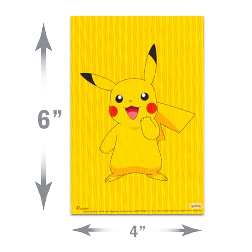 Nintendo Mini Pokemon Posters - Pokemon Poster Set Bundle Includes 12 Mini Pokemon Room Decor Posters (4" x 6"), Stickers, More | Pokemon Decorations - Image 5