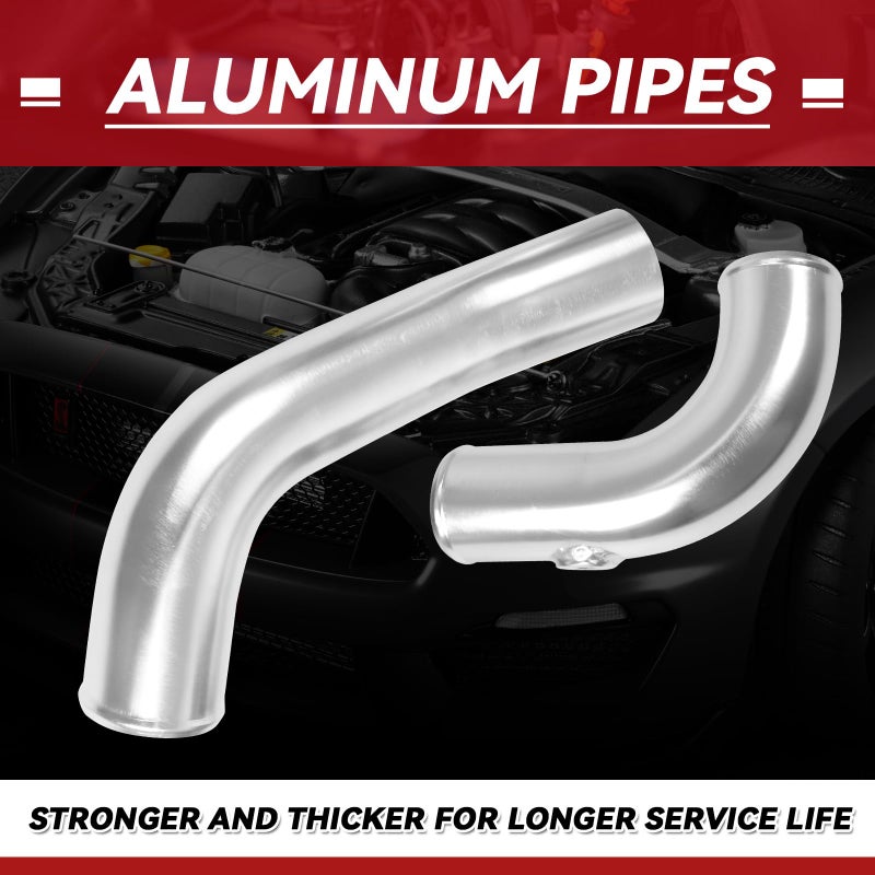 Autoptzxd Max Flow Hot & Cold Side Intercooler Pipe Boot Kit for 2011-2016 Ford 6.7L Powerstroke Diesel Compatible with F-250 F-350 F-450 Super Duty - Image 5