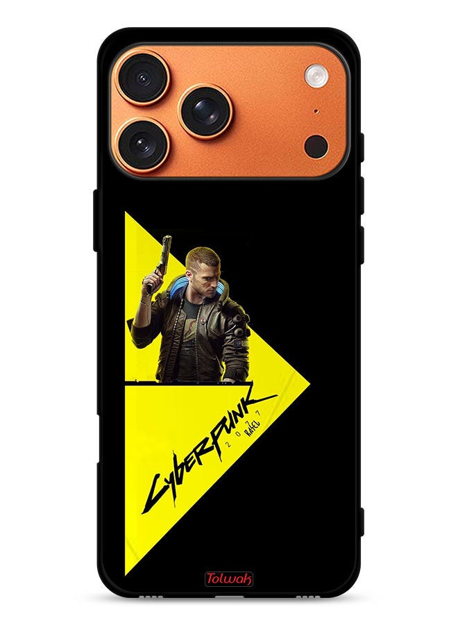 Tolwak Apple iPhone 17 Pro Max Protective Case Cover Cyberpunk 2077 - Image 1