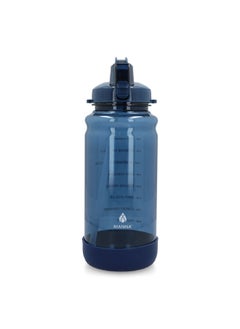 MANNA Pilot Lightweight Fitness Gym Outdoor Sports Water Bottle Blue 74 oz AC44439  - Image 1